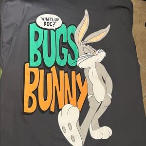 Warner Bros. Looney Tunes Bigs Bunny Gray XL Shirt